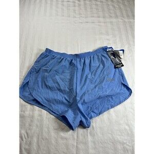 ASICS NWT Tenacity  Women’s Running Shorts Size XL Blue Track Training Cool Max